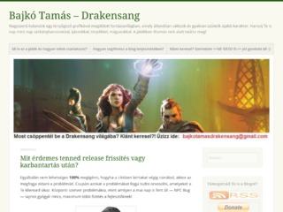 Részletek : Drakensang - Dúria fantáziadús világa